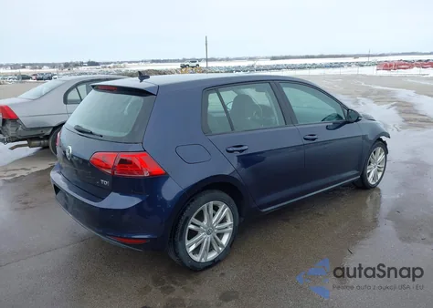 2015 Volkswagen Golf Tdi Se 4-Door z USA, uszkodzony, nr VIN 3VW2A7AU1FM034774